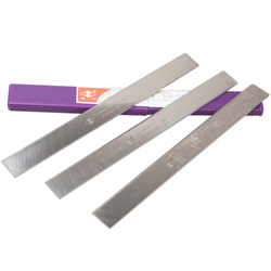 W18 Extra Hard High Speed Steel Hss Pressure Planing Planing Edge Steel White Steel Planing Blade Red Woodworking Blade High Performance Electric Planing Blade