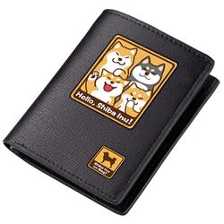 The Annoying Dog Wallet Featuring Shiba Inu Doge | Mental Pollution Dog Akita Dog Anime Wallet