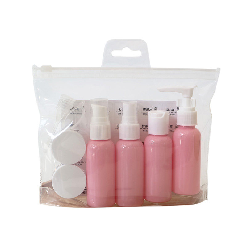 10 Bottiglie Da Viaggio 100ml - Contenitori Per Shampoo, Balsamo, Lozioni - Trasparenti E Antiperdita - Foto 2