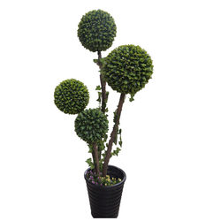 Box poplar leaf clover exquisite artificial layout simulated flower art