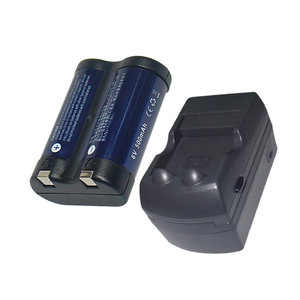 
2CR5 film machine special rechargeable battery and charger Film camera 6V battery + charger Set