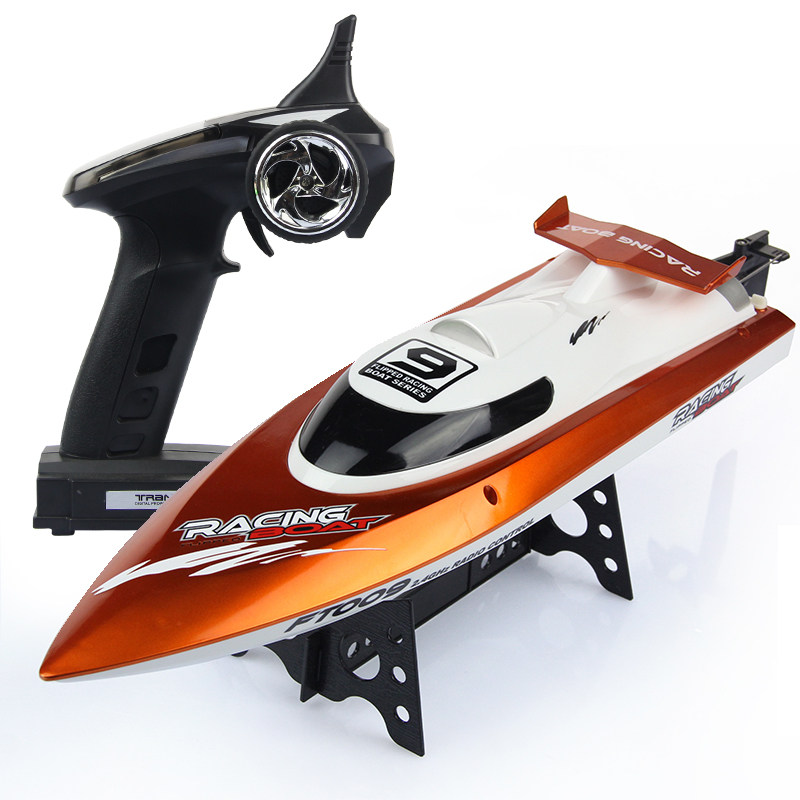 Bateau Télécommandé électrique Bleu – Course Aquatique – Piscine Et Lac – Sans Piles
