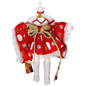 De Sheng Sheng Sheng Little Angel Baby Dress 6 points Fat Body Ancient costume Baby Dress Lolita Baby Dress BJD Baby Dress 28cm Baby Dress