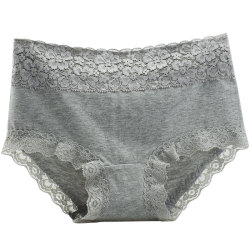Slim cotton crotch large size summer women's underwear