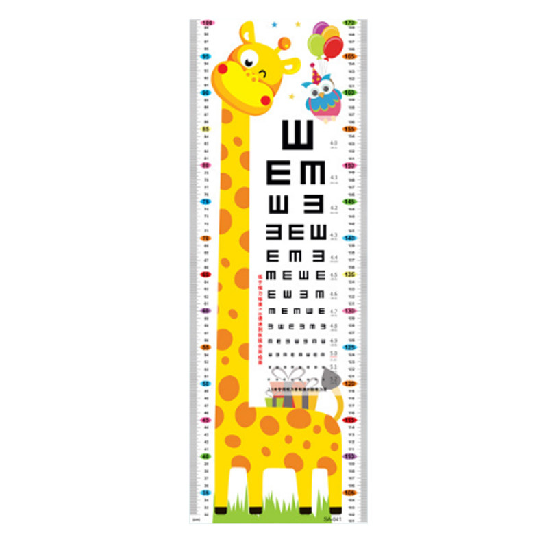 Wachstumstabelle Aufkleber - Höhenmesser Für Wand 200cm