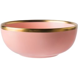 ins gold rim set combination frosted club bowls and plates