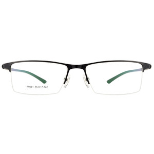 Myopia Glasses Frame Male Business Half Frame CHAO Light Glasses Ring Computer Anti -Blu -ray Eye Big Face
