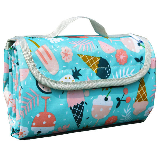 Outdoor portable waterproof beach pad poodle pad spring tour cushion camping field camping field cushion grass picnic pad