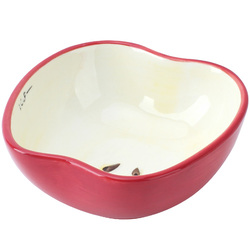 Rabbit Food Bowl Food Box Trough Supplies Rice Bowl Guinea Pig Hamster Chinchilla Feed Box Rabbit Ceramic Rabbit Food Bowl