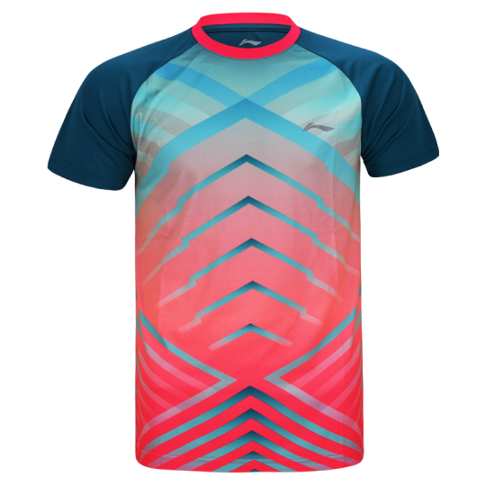 人気新品 Li Ning クイックドライスポーツトップ - メンズバドミントンシャツ ウェア