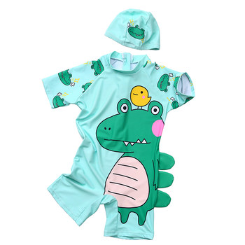 Conjusite boys and children's swimsuit professional quick dry swimsuit
