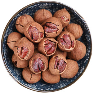 2025 new products Lin'an thin shell large seeds hand-peeled small walnuts net weight 500g 2 bags of pecan nut snacks
