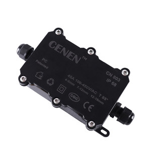 
Waterproof junction box outdoor with terminal waterproof plastic case instrument box rainproof glue filling line box