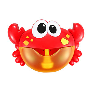 Douyin same crab vomiting bubble machine blowing infant bathtub children's bathing baby bathroom bathing toy