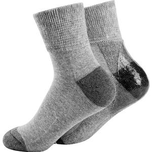 5 Double thickened and loose mouth socks, cracked socks, cotton, loose, lax, and old man, male and female elastic cotton cotton cracked winter
