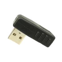 USB 90 Degree L-Type Left Angle Adapter A Male To A Female Extension Cable Converter Left Angled Plug