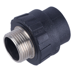 Pe Water Supply Pipe Fittings Pe Outer Wire Direct Pe Water Pipe Fittings 20/25/32/4 Points/6 Points External Wire Pe Connector