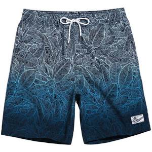 Vacation couple beach pants men's tide brand quick drying can be lowered, loose seaside swimming shorts beach set swimming trunks female