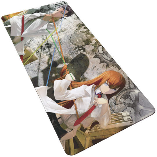 シュタインズゲート STEINS;GATE 当時物 シュタインズ・ゲート マウスパッド - 運命石の扉 - 特大