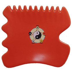 Five Elements and Five Colors Body Sculpting Gua Sha Massage Bodybuilding Energy