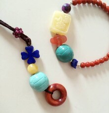 Ювелирные камни 【云溪玉舍】苏工原矿绿松石 石虫工作室作品 龟壳 龟背