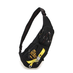 Super cool men's chest bag fashion trend nylon oblique cross -bag men's outdoor casual shoulder backpack#1142