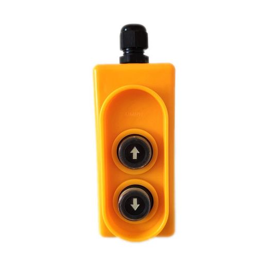 Crane Lift Switch, Crane Chain Hoist Push Button Switch Lifting Hanging Control With Emergency Stop