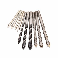 Multifunctional Carbide Overlord Drill Ceramic Tile Ceramic Triangle Drill Bit 6-12mm Combination Metal Drill Set