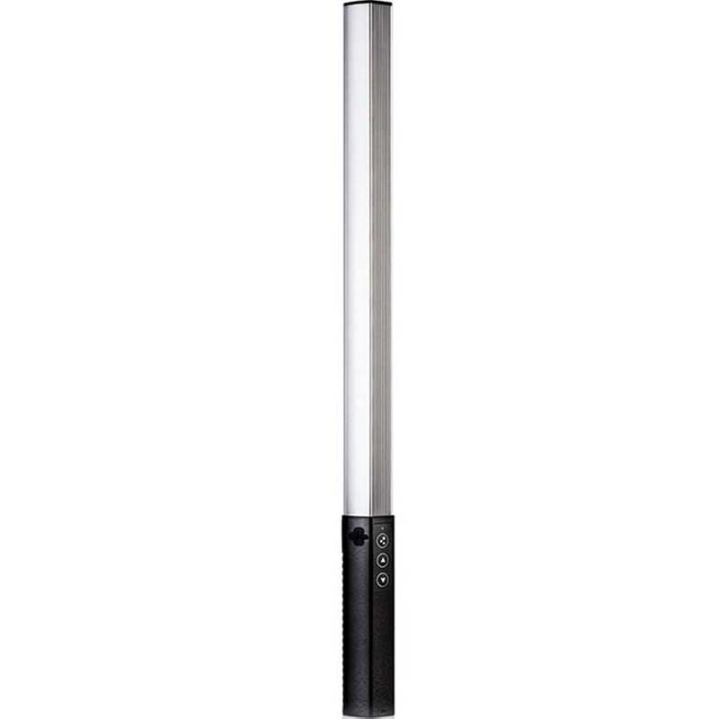 BIGLIGHT Wireless LED Photo Light with Remote Control, 33 cm Rotating Light Head with 3 Lighting Modes, Dimmable Display Lamp with Timer for Photo Frames, Portrait Art, Silver