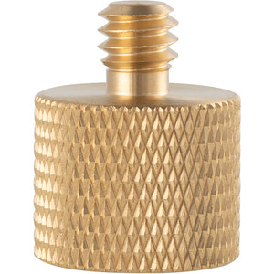 1/4 and 3/8 -inch mutual conversion copper film and television photography equipment accessories light rack rotation connection 5/8 microphone screw