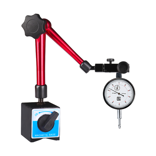 Outil Métrologie Support D'Indicateur De Test Universel - Barre Centrale Fixe - Pour Cadrans De Mesure Porte Comparateur Mesure