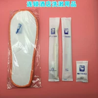 Одноразовая зубная щетка, зубная паста, мыло, расческа, тапочки, бахилы, комплект, сделано на заказ