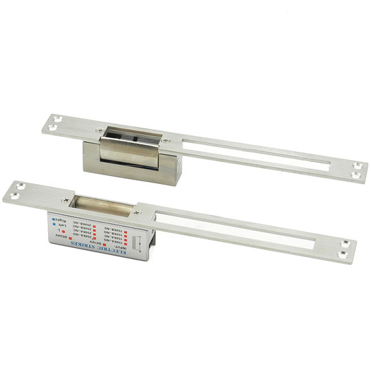 Access control cathode lock electric lock: anti-lock hole panel, 12v ...