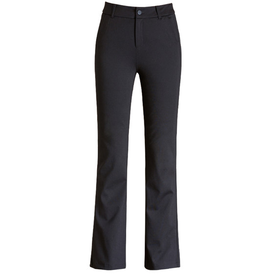 
Removable down pants for women's outer wear autumn and winter new slim micro-flared pants women's thickened straight warm cotton pants