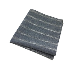 Men's Cotton And Linen Suit Pocket Towels Plaid Suit Square Towel Handkerchief Literary Suit Chest Towel Groom's Accessories