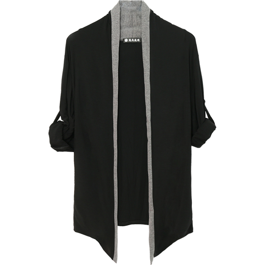 Cárdigan de Manga Larga para Hombre Estilo Coreano, Corte Slim - Main Image