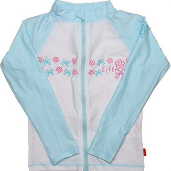 Sunscreen long-sleeved children's swimsuit leisure hot spring surfing
