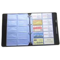 Card Album Collection Large Capacity Loose-leaf Book A4 Business Card Storage Album Business Card Holder Men's Business Card Holder