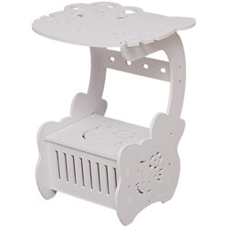 European-style small round table round coffee table sofa side table