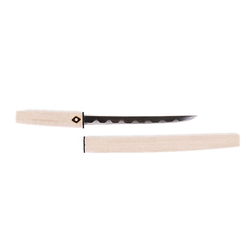 Japan's Kyoto Japanese Style Knife Handmade Ornaments Retro White Wood Letter Opener To Open Letters And Paper Cutters With Ribs And Ribs That Are Not Sharpened