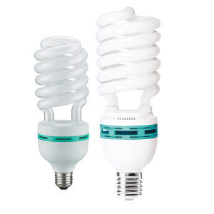 
Home decoration three-color spiral energy-saving light bulb screw 5W7W9W26w36W105 watt LED balls corn bubble white light