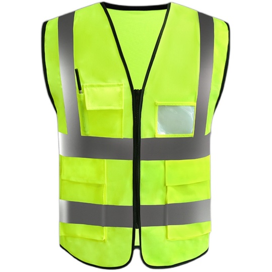 Reflective Safety Vest - High Visibility Construction Workwear