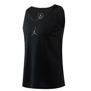 2021 Basketball vest, shoulder sleeveless top Student training clothes T -shirt men's breathable sweat absorption flying people print