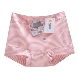 Full 4 free shipping genuine Daisy girl high waisted modal women's underwear striped chubby mom boxer shorts