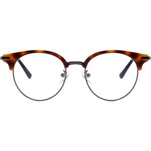 When you are sleeping, Bae Suzy's same glasses frame for women's myopia Korean style half-frame tortoiseshell retro big face glasses frame