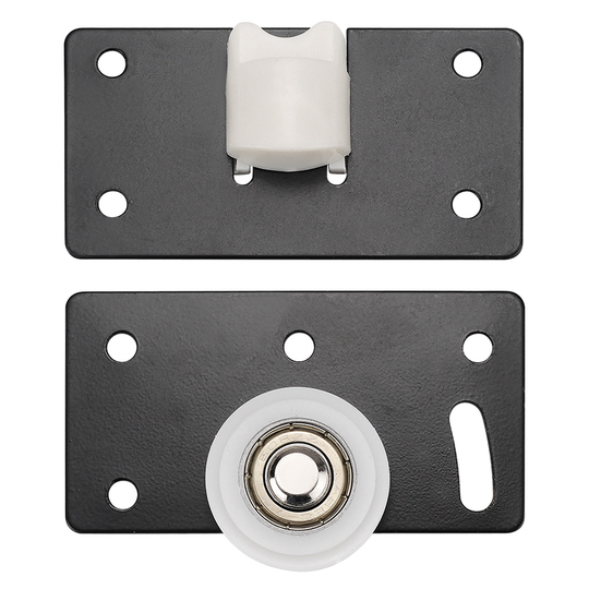 Rotelle Girevoli Per Porte Scorrevoli - Set Di 4 Ruote Con Viti, Scorrimento Silenzioso E Fluido - Foto 8