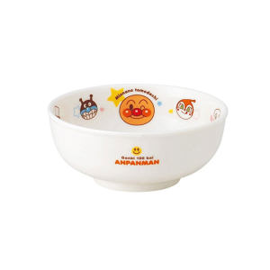 
Spot red-faced Japanese imported Anpan Superman baby noodle bowl ceramic soup bowl large diameter bowl made in Japan