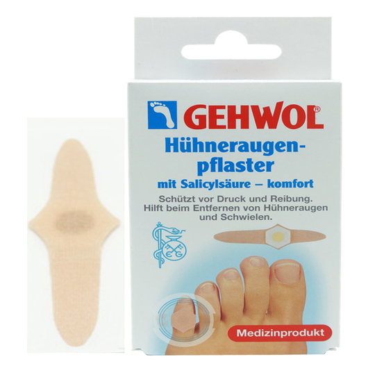Jiewo Corn & Callus Remover Stickers - Painless Salicylic Acid Treatment