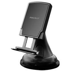 Macally Car Mobile Phone Holder Suction Cup Magnetic Holder New Style For Front Windshield/center Console Navigation