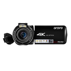 
Ouda AC7 HD 4K digital camera travel DV wedding video live broadcast home anti-shake camera